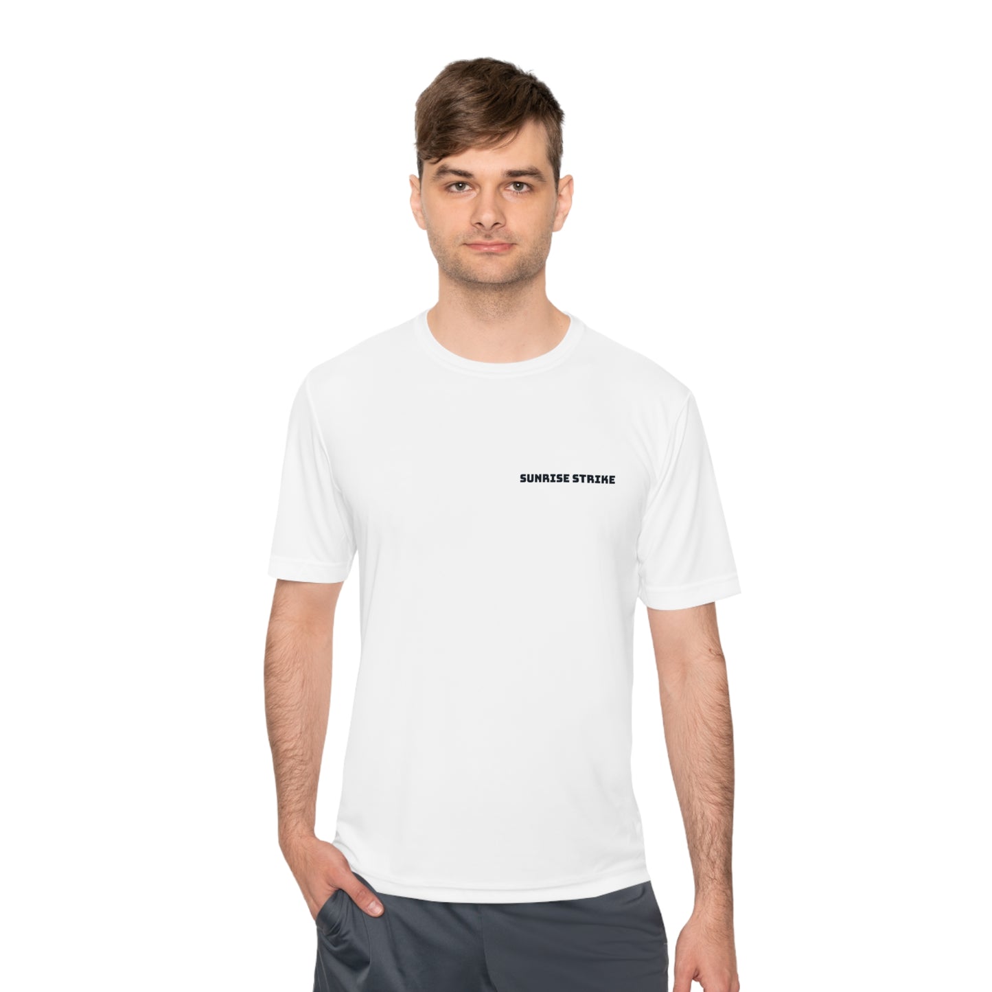 Sunrise Strike Tuna Freedom Men's Moisture Wicking Tee