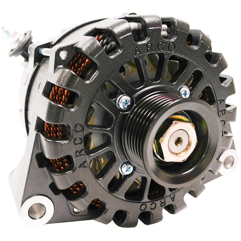 ARCO Marine Zeus A275L N62 Alternator w/Clutch Pulley  Regulator [A275L-12-N62-IE-50K6CP]