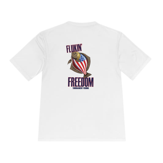 Flukin' Freedom Unisex Moisture Wicking Tee