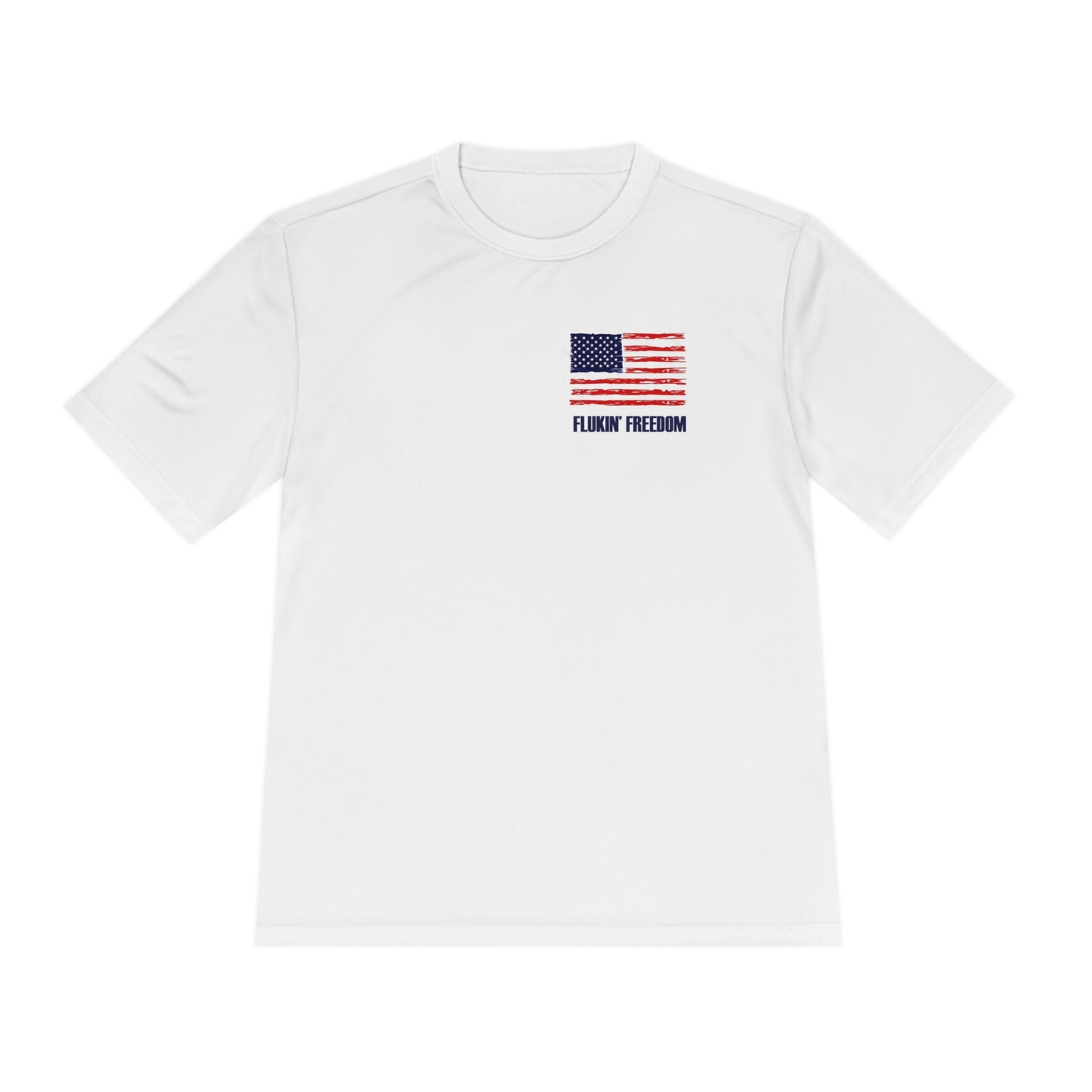 Flukin' Freedom Unisex Moisture Wicking Tee