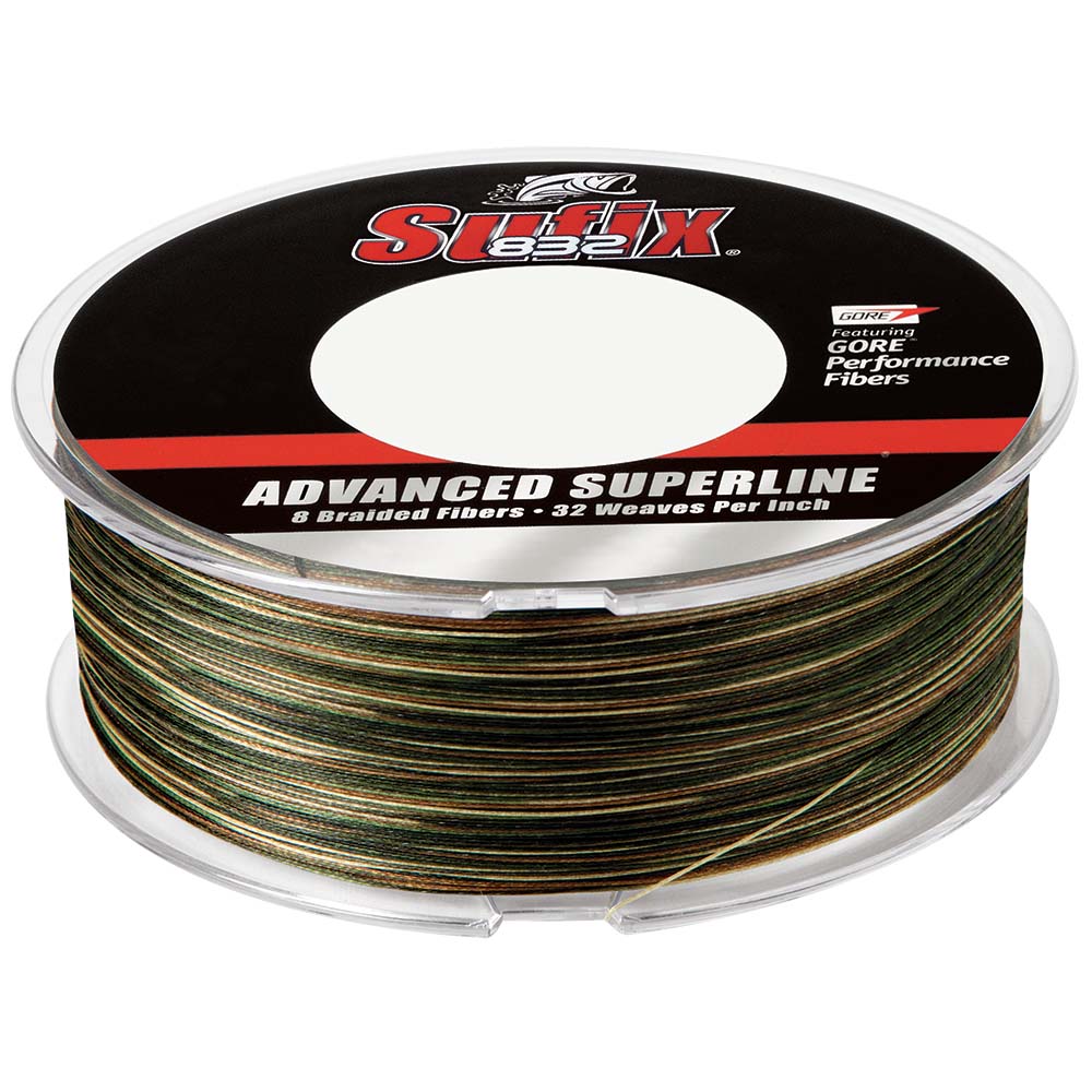 Sufix 832 Advanced Superline Braid - 10lb - Camo - 600 yds [660-210CA]