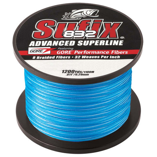 Sufix 832 Advanced Superline Braid - 30lb - Coastal Camo - 1200 yds [660-330CC]