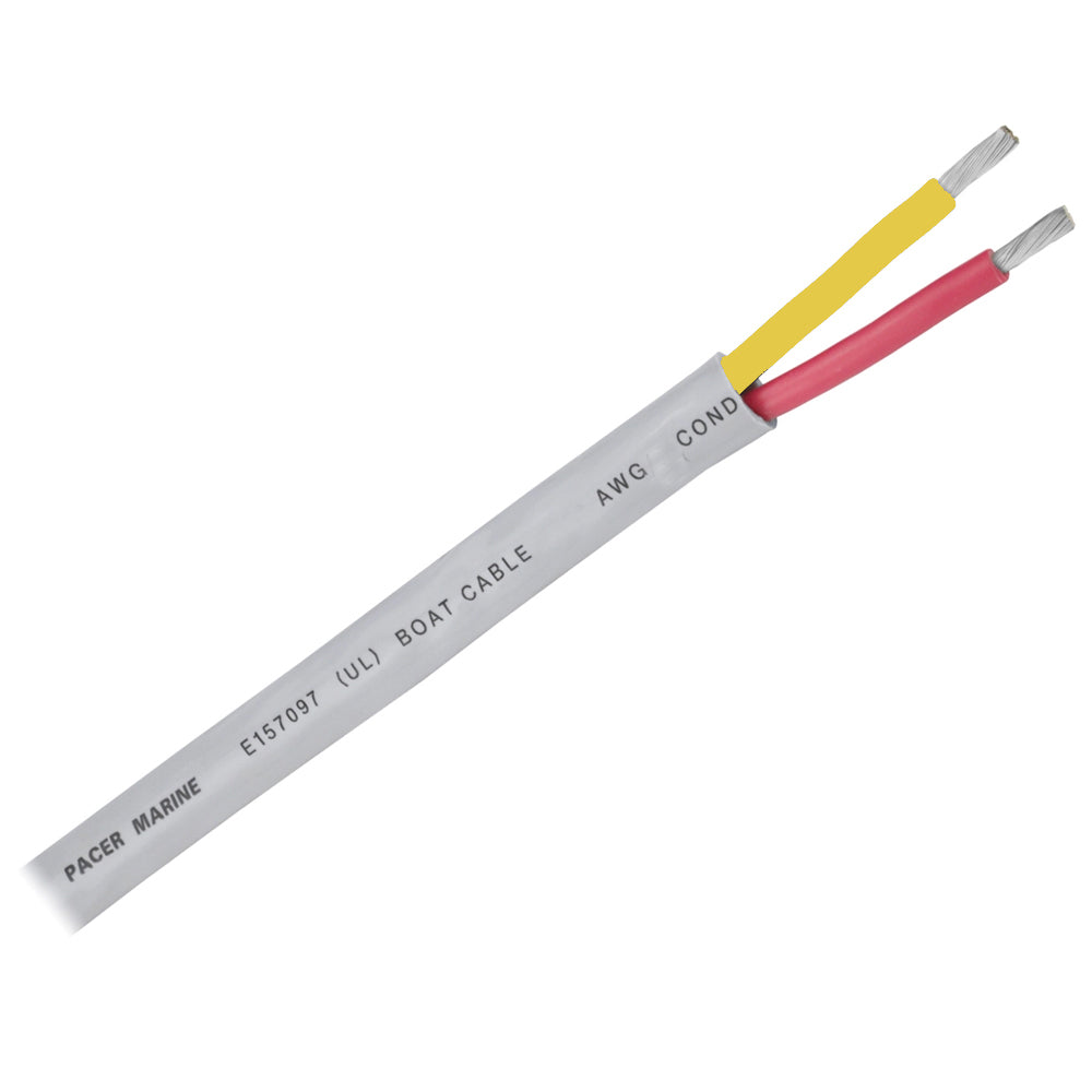 Pacer 14/2 AWG Round Safety Duplex Cable - Red/Yellow - 250 [WR14/2RYW-250]